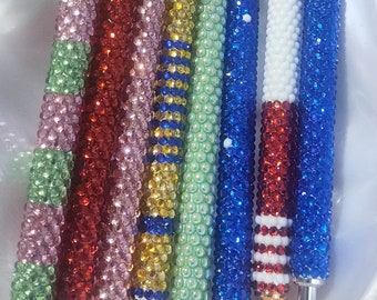 D9 Inspired Bling, Rhinestone Ink Pen w/ Refill