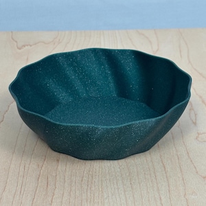 Modern 3D Printed Decorative Bowl – Geometric Design, Stylish Home Décor, Unique Centerpiece & Gift Idea