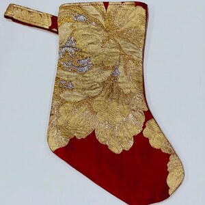 Medias pequeñas de Navidad, Obi japonés, Compañero de trabajo de regalo / Amigo / Vecino / Familia, Reutilizado, ciclado