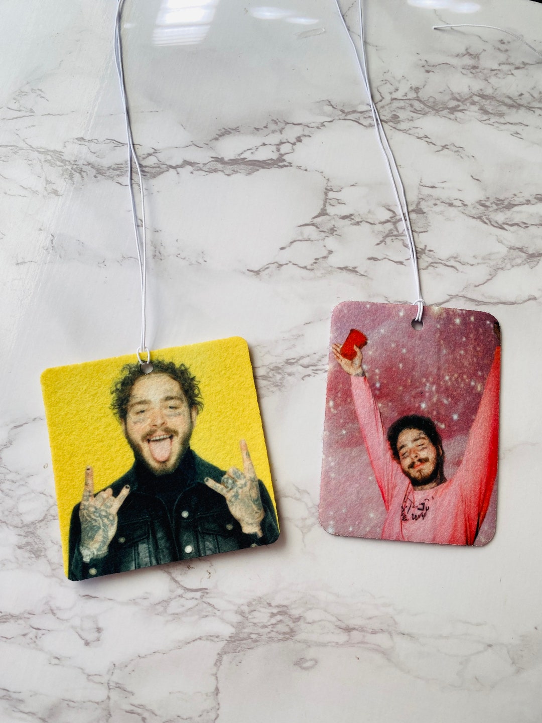 Post Malone POSTY Feltie Car Air Freshener Felt Freshie Etsy