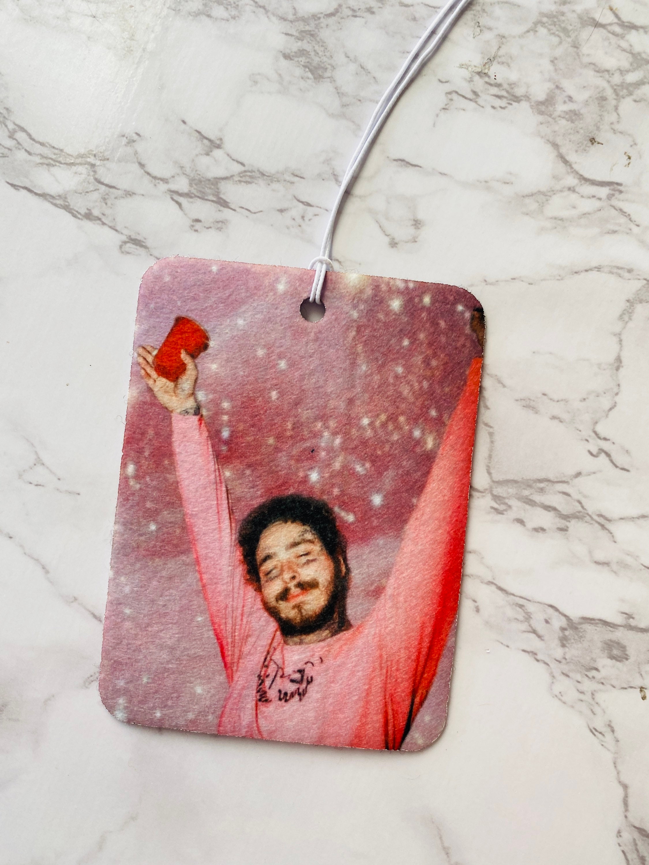 Post Malone POSTY Feltie Car Air Freshener Felt Freshie Etsy