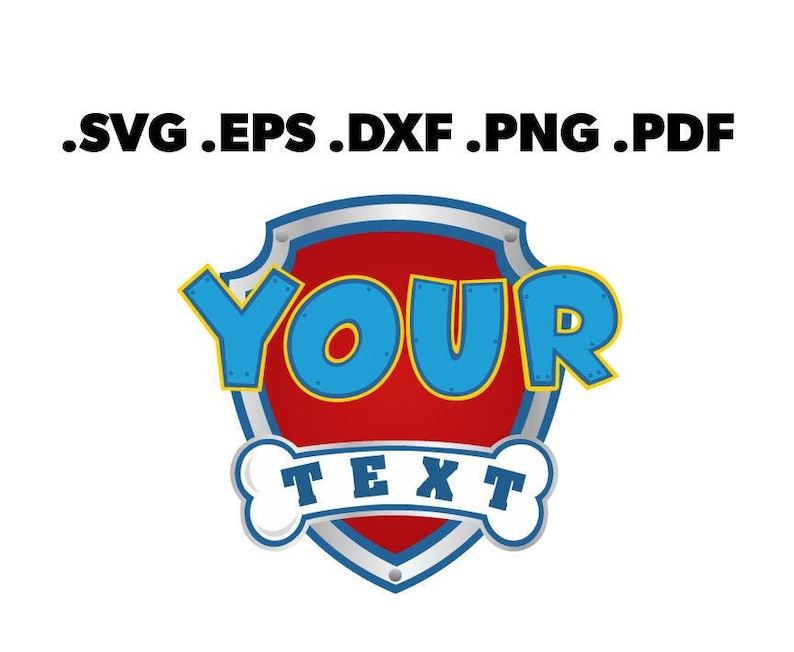Free Free Paw Patrol Name Svg 208 SVG PNG EPS DXF File