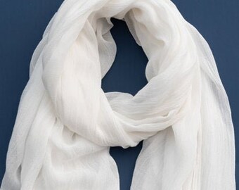white cotton scarves for dyeing