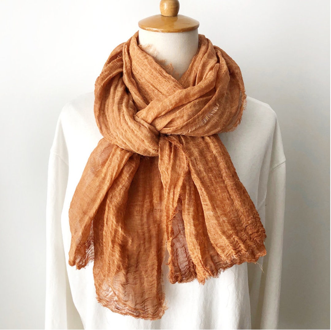 Cotton Linen Scarf Women Fashion Accessories E2701
