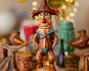 Pele God statue from the Enchanted Tiki room