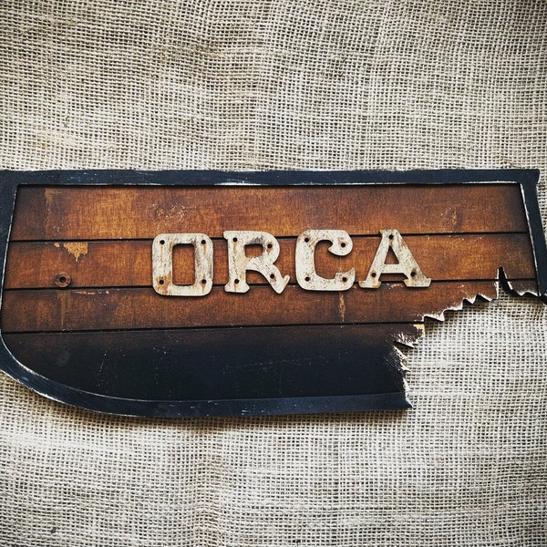 Orca sign / jaws  sign