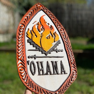 Disney’s Polynesian resort Ohana restaurant sign