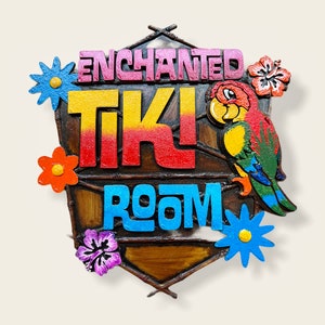 Jose Enchanted Tiki room Sign/ Disney world and Disneyland attraction