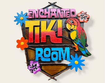 Jose Enchanted Tiki room Sign/ Disney world and Disneyland attraction
