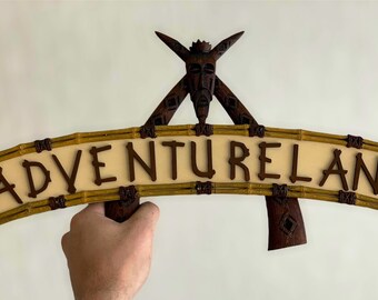 Adventureland sign/ Disneyland/WDW