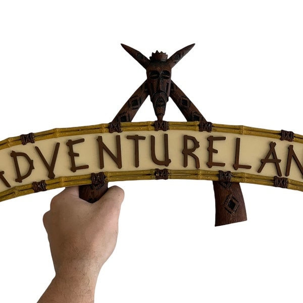 Signo de Adventureland/ Disneyland/WDW