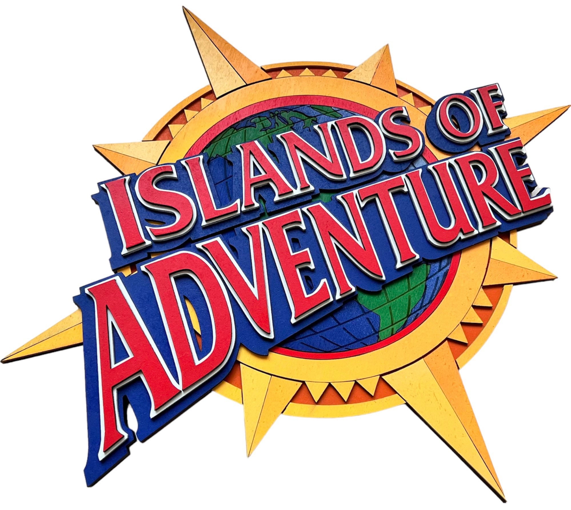 Islands of Adventure Park Sign/ Universal Studios - Etsy