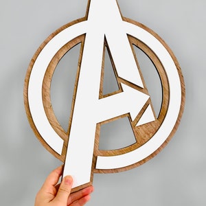 Avengers logo/ avengers A sign