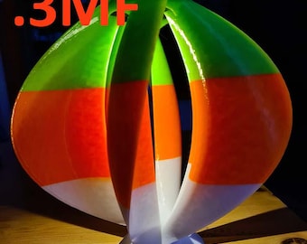 3MF - File for a 3D printed solar-lit wind chime - the highlight for your garden, terrace or balcony.