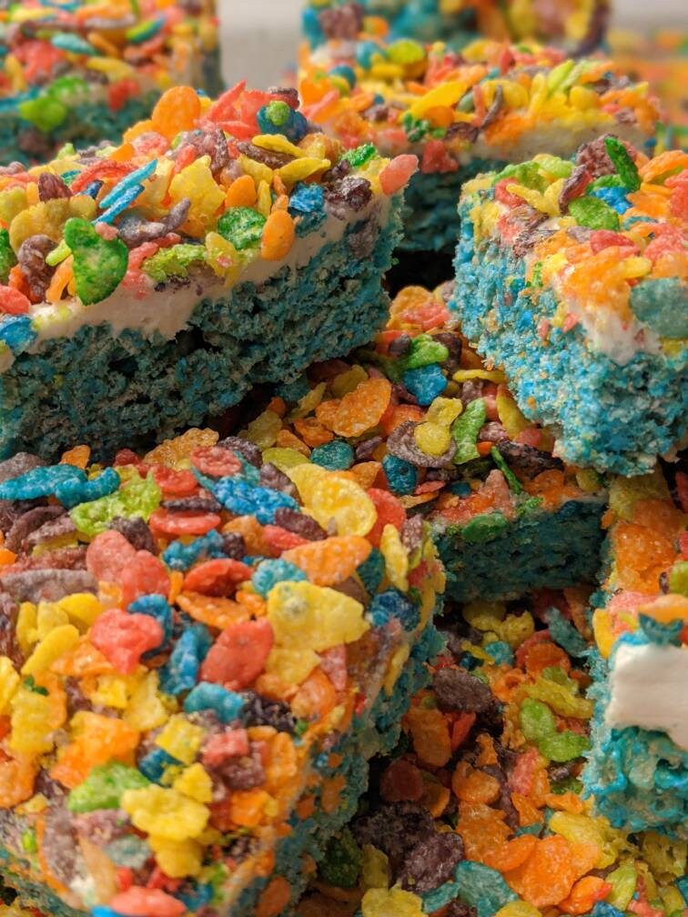 Gluten Free, egg free, dairy free, nut free Krispy Treat Bars (6)