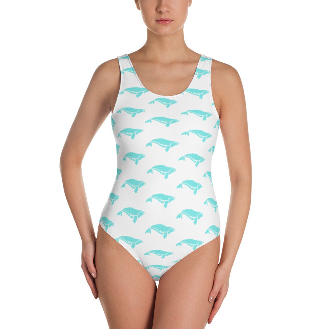 Right Whale One piece Swimsuit Etsy