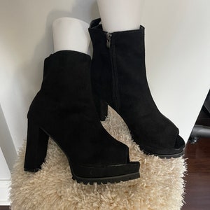 Black Suede Boots