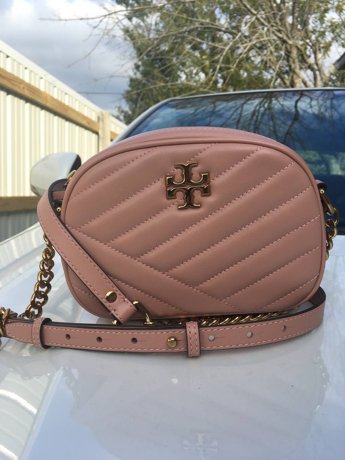 tory burch kira chevron pink moon