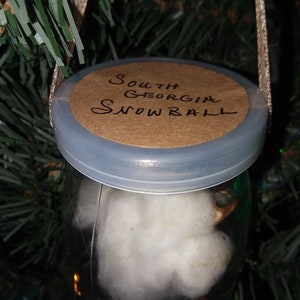 South Georgia Snowball Ornament