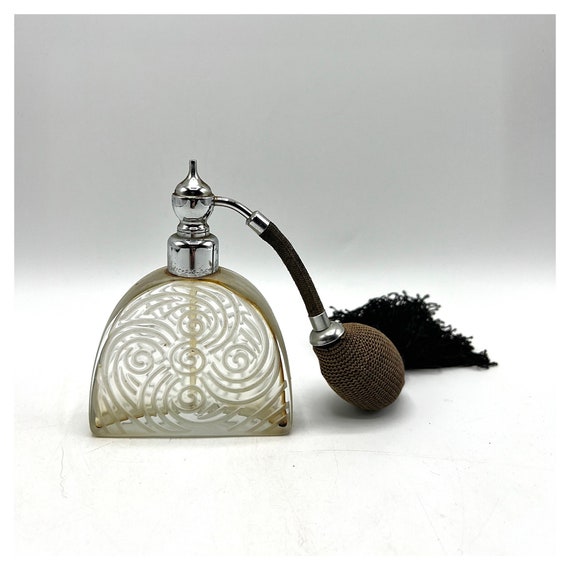 MARCEL FRANCK Perfume Atomizer Vaporizer vintage Vial Bottle France Art Deco style