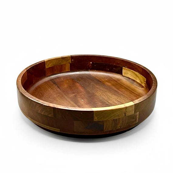 Ensaladera o Gran Cuenco de madera por JEAN DOBRÉ para Tropic - ART 70's