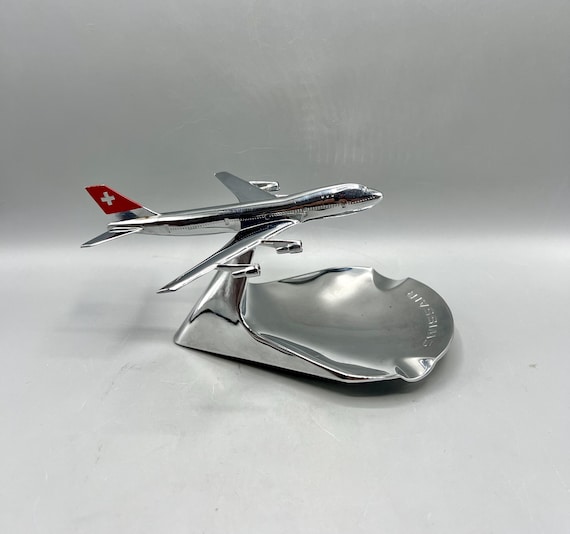 Cenicero Avión SWISSAIR 80's