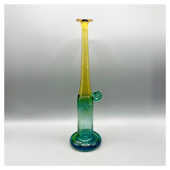 Jarrón Botella 48175 Wind PIPE Series por BERTIL VALLIEN para Kosta Boda