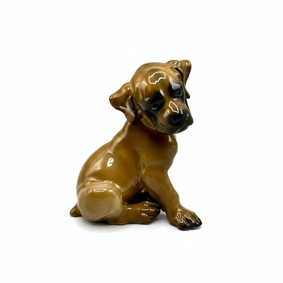 Boxer ROSENTHAL Perro Colección Figura porcelana