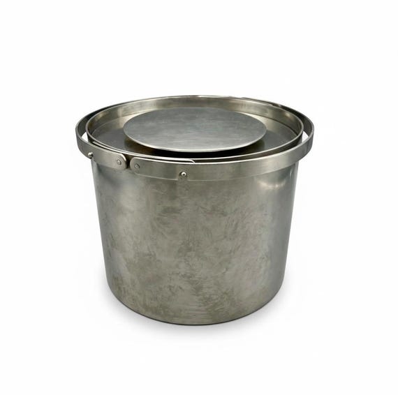 ARNE JACOBSEN Stelton Denmark 18 cm Cylinda Line Cooler/Ice Bucket Vintage Design Stainless Steel
