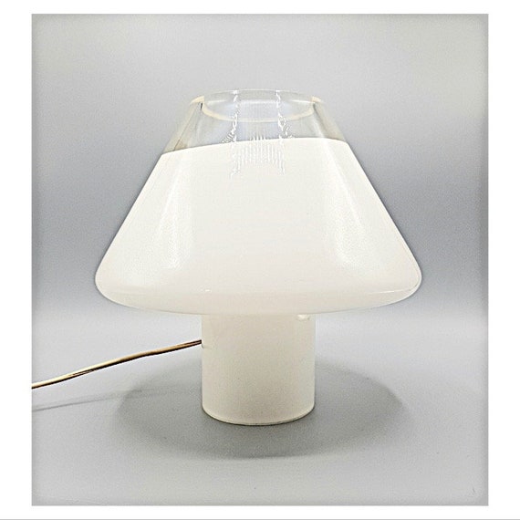 VISTOSI LEUCOS Murano mushroom lamp 80s Italian design