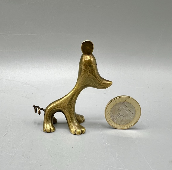 Perro miniatura en bronce atribuido a KARL HAGENAUER