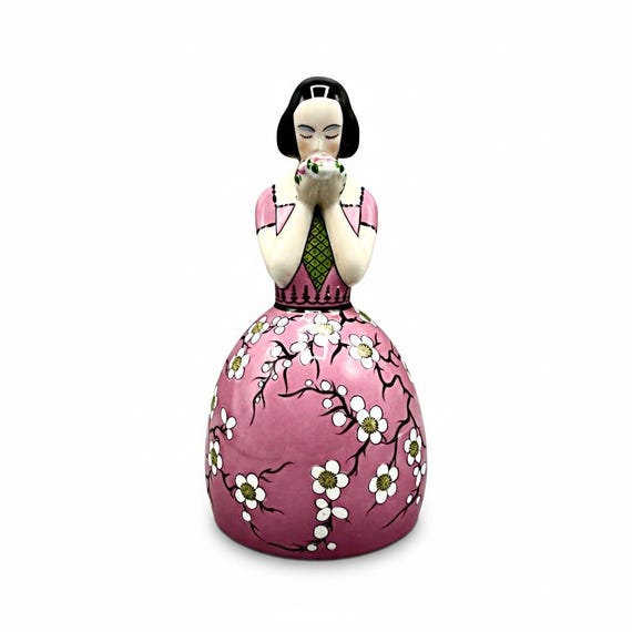 Figura Porcelana - Dama Asiática - NORITAKE ca. 40s