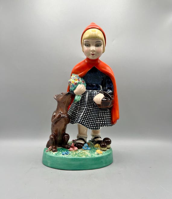 Figura cerámica - Caperucita Roja - IGNI Torino ca.50's