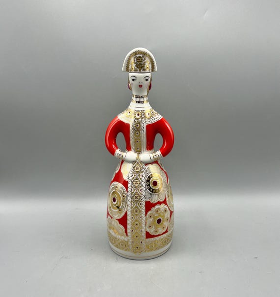 Decantador de vino Porcelana Imperial URSS - LOMONOSOV