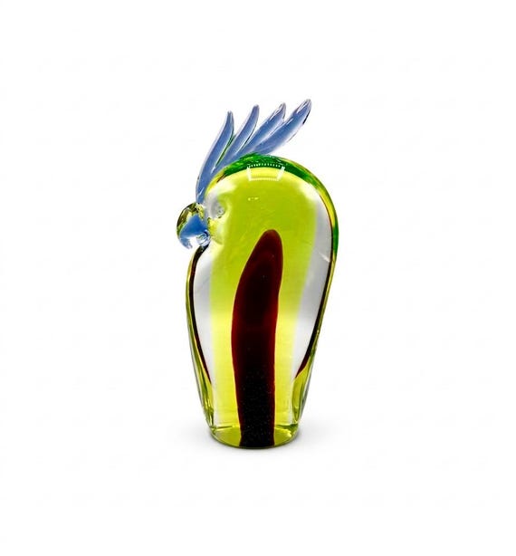 ANTONIO DA ROS Escultura Gato de Murano para Cenedese ca.60s