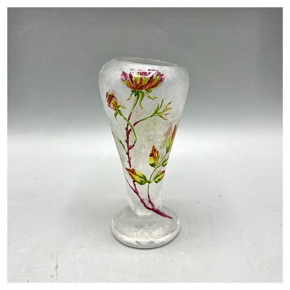 Jarrón miniatura período Art Nouveau attr. BACCARAT ca.1900