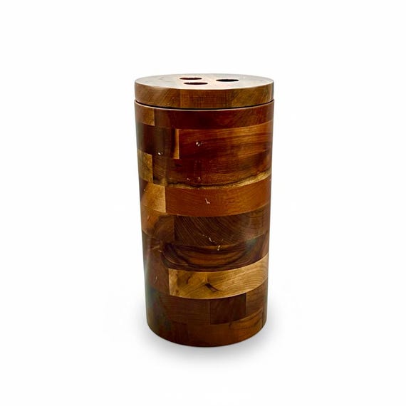 Cubitera de madera por JEAN DOBRÉ para Tropic - ART 70's