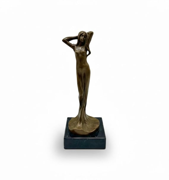 Escultura en bronce femme drapee por JULIEN CAUSSE