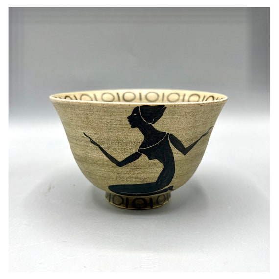 PAUL MILET Sèvres Bowl Ceramic Cache-pot Antique France ca.50s