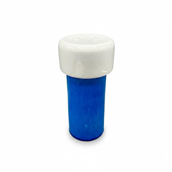 INGER PERSSON Rörstrand Vase vintage pop style blue mushroom design Scandinavian ceramic