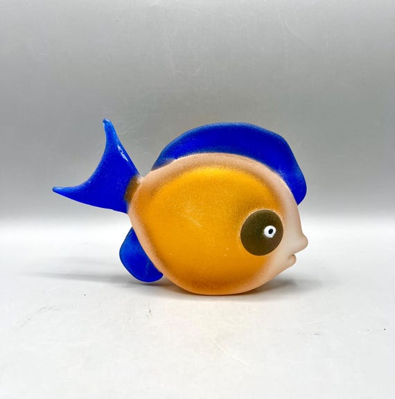 Pez de cristal murano estilo Scavo por FRANCO MORETTI ca. 70's