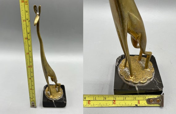 KARL HAGENAUER Giraffe Sculpture Bronze Figure Vienna Austria Rare