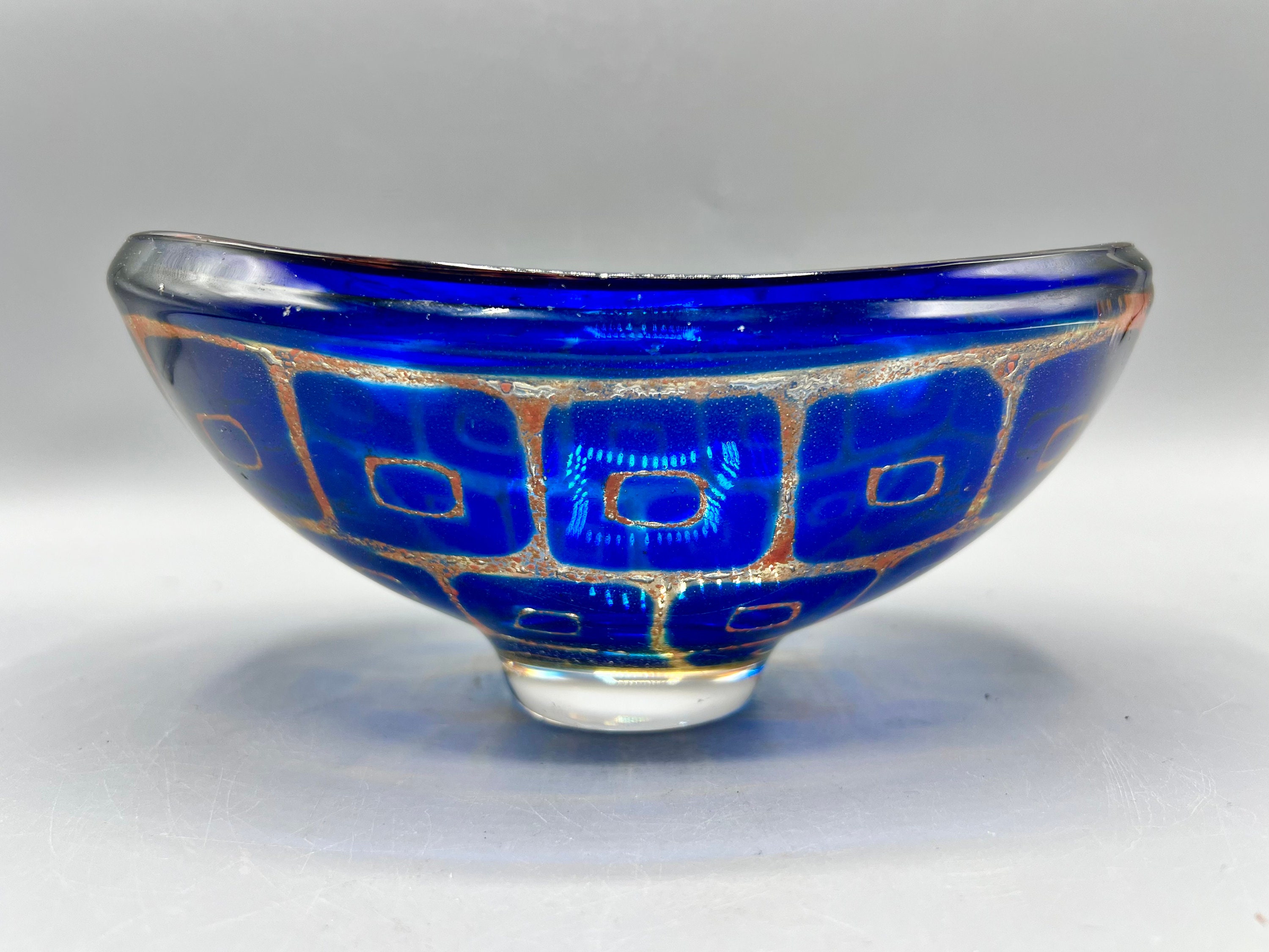 Mdina Glass Ashtray (RHA) Mdina Glass Ashtray (RHA)