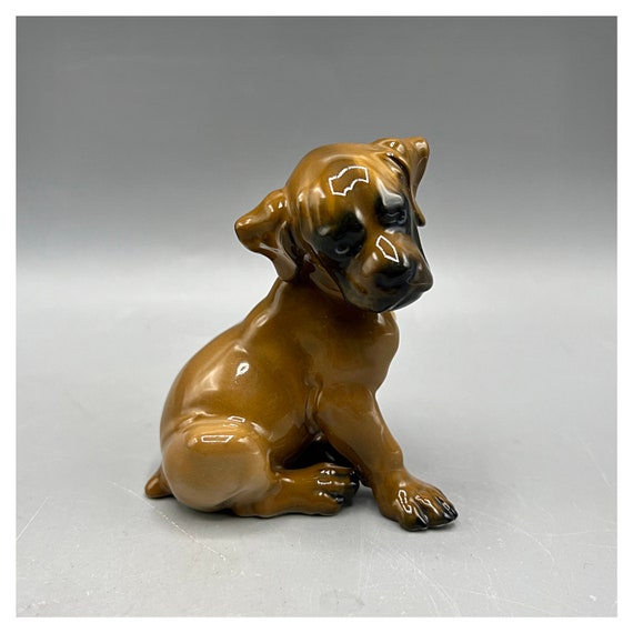 Boxer ROSENTHAL Perro Colección Figura porcelana
