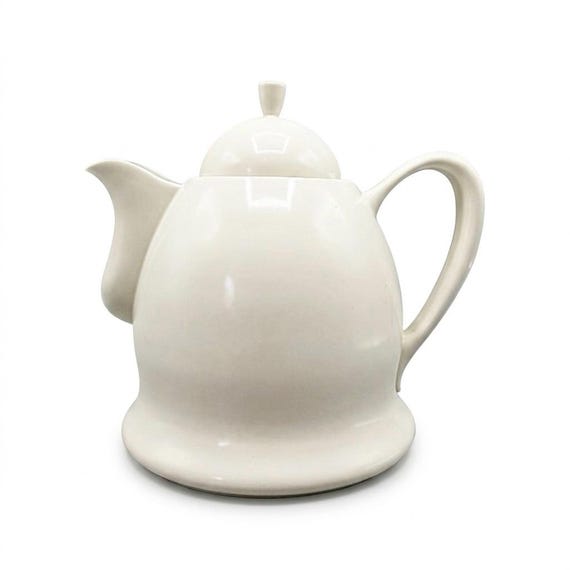 GEORGE J. SOWDEN Memphis Milano Hand SIGNED Felix Hug Coffee Pot Teapot Porcelain Rare Collection Vintage Design