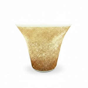 DAUM NANCY VASE antico raro opalino lava Vulcano Francia Lorena