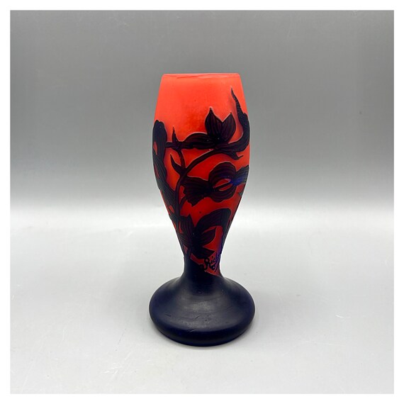 RICHARD FRANCE Vase Vase Small art nouveau glass Cameo Cameo Loetz Galle ca. 1930s