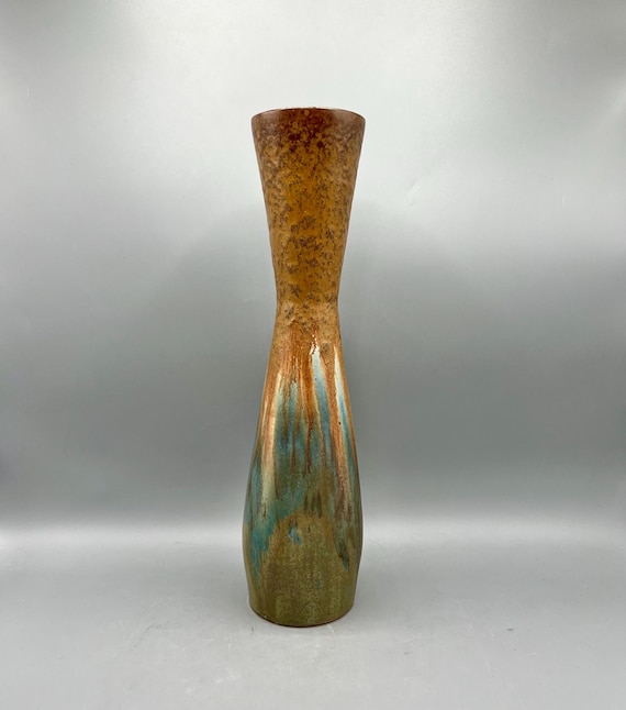 Excepcional Jarrón cerámico Art Deco Firmado