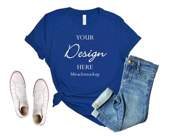Download Royal Blue Mockup Etsy