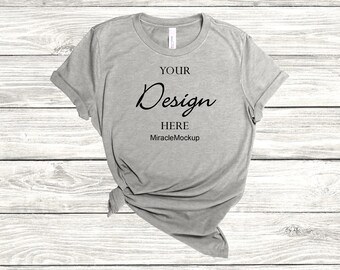 Download Heather Gray Tshirt Etsy